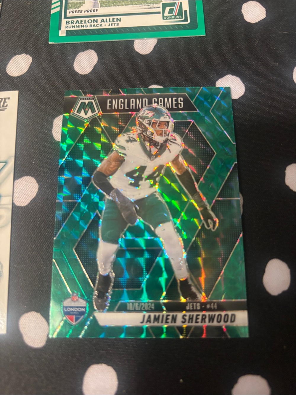 New York Jets Assorted Football Trading Cards - Teal & Green Accen - Picture 2 of 11